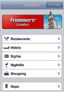 Frommer's Travel Guides Come To the iTunes App Store 